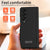 For Samsung Galaxy Z Fold4 5G Foldable Phone Case With Pen And Stylus - Coffee
