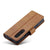 For Samsung Galaxy Z Fold4 5G Calf Leather Phone Case - Brown