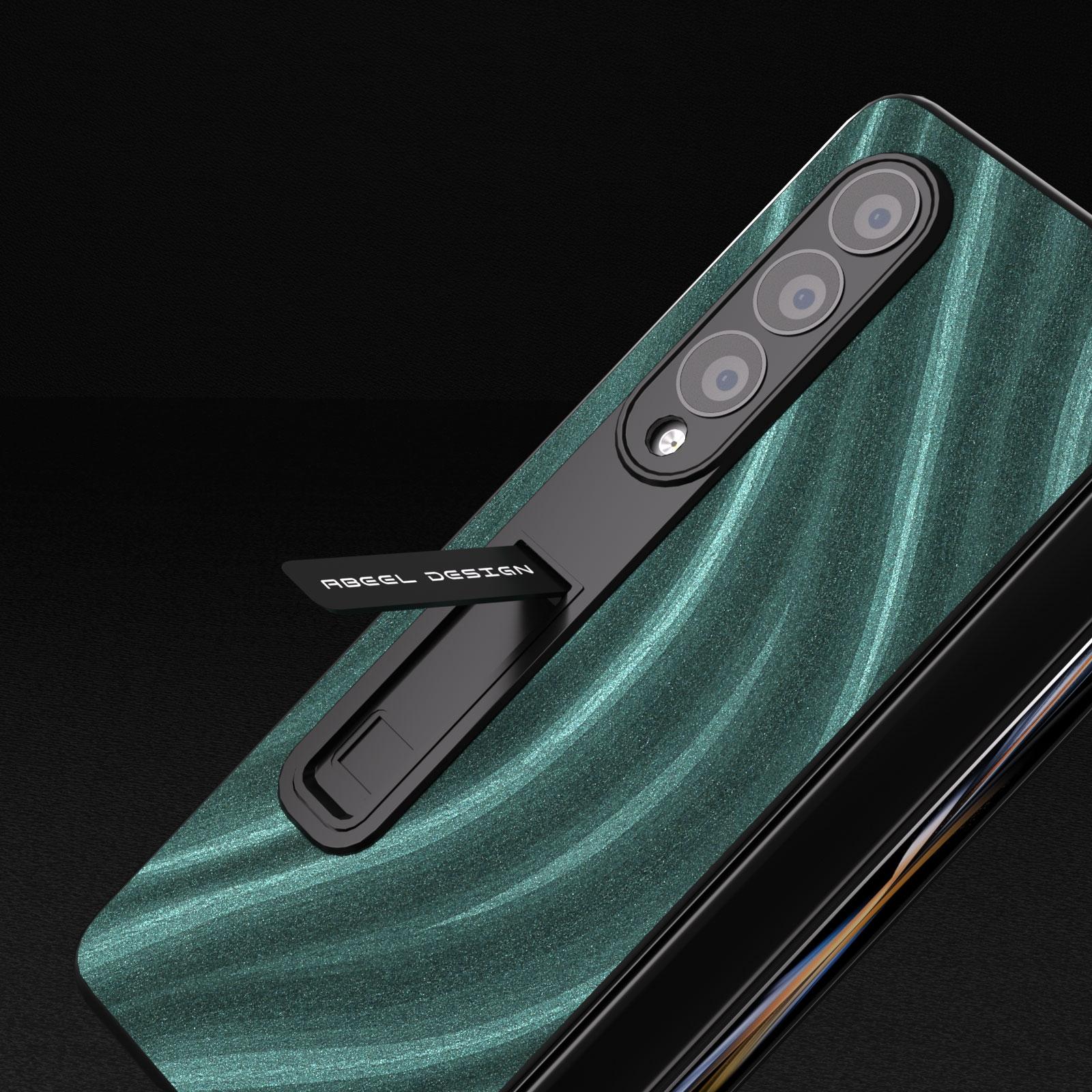 For Samsung Galaxy Z Fold4 5G Galactic Pattern Phone Case - Integrated Protection - Grey