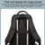 Waterproof Double Shoulder Backpack With Usb Black - 19 Inch