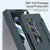 For Samsung Galaxy Z Fold4 5G Full Coverage Hinge Phone Case - Black