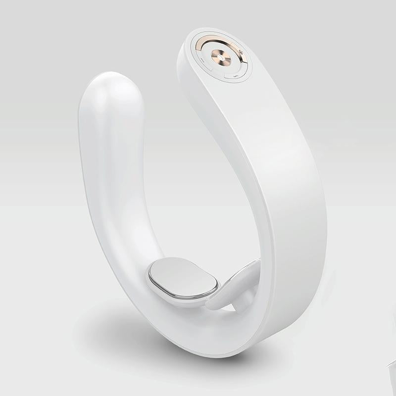 Smart Neck & Shoulder Massager Heat Therapy Multi-Function Cervical Spine Physiotherapy Pgg - White