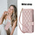For Samsung Galaxy z Fold4 5G Multifunctional Rhombic Leather Crossbody Phone Case - White