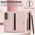 For Samsung Galaxy z Fold4 5G Multifunctional Rhombic Leather Crossbody Phone Case - White