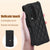 For Samsung Galaxy z Fold4 5G Multifunctional Rhombic Leather Crossbody Phone Case - White