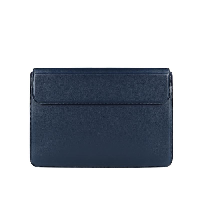 Multifunctional Notebook Liner Bag - Fits 14.1-15.4 Inch - Pu Material - Royal Blue