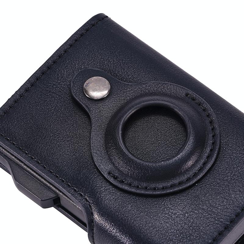 Crazy Horse Pu Card Bag - Anti Magnetic - Fy2405-B