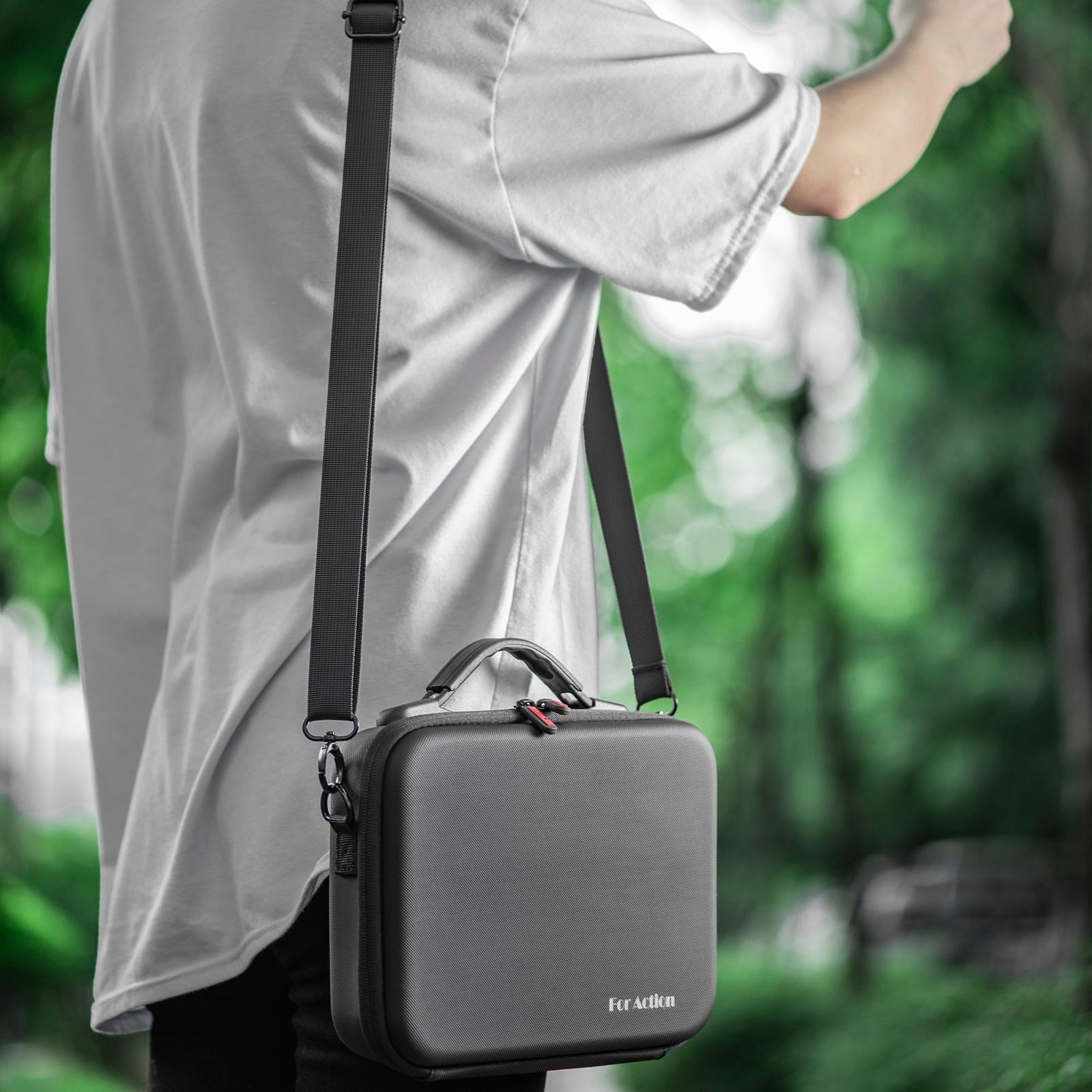 Full Kit Portable Storage Box for Dji Action - Pu Material - Full Kit