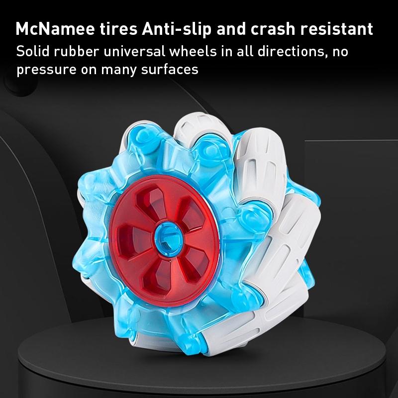 2.4g Dual Rc Torsion Stunt Car with Remote Control - Red