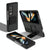 For Samsung Galaxy Z Fold4 5G Foldable 3D Design Phone Case - Black