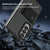 For Samsung Galaxy Z Fold4 5G Foldable 3D Design Phone Case - Black