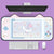 Adorable Cat Ear Desk Pad For Keyboard & Mouse - 1