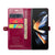 For Samsung Galaxy Z Fold4 5G Premium Crazy Horse Leather Phone Case - Black