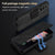 For Samsung Galaxy z Fold4 5G Magnetic Snap Leather Flip Case - All-inclusive - Black