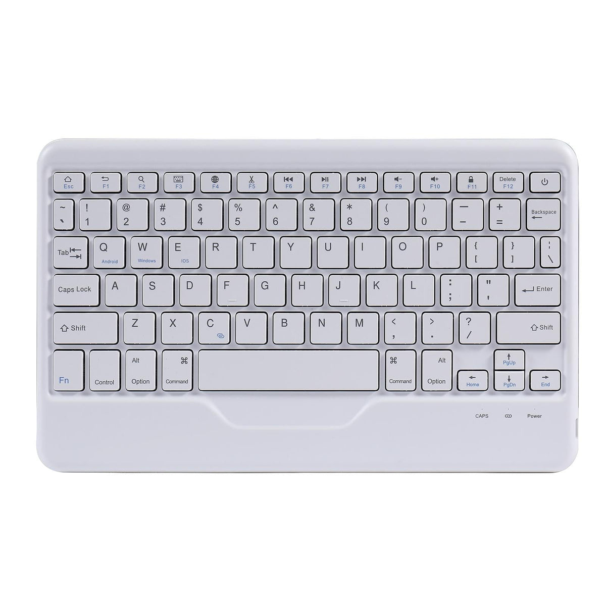 10.2 / 10.5 Inch Bluetooth Keyboard Tablet Case With Triangle Holder & Pen Slot - Black Diamond Pattern