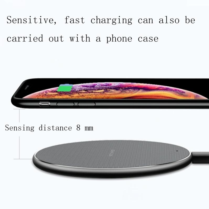 10W Universal Wireless Charger With 50Cm Cable