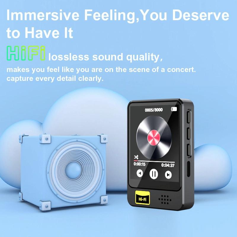 128Gb Bluetooth Mp3 / Mp4 Music Player With Radio & E Book Playback - 16Gb