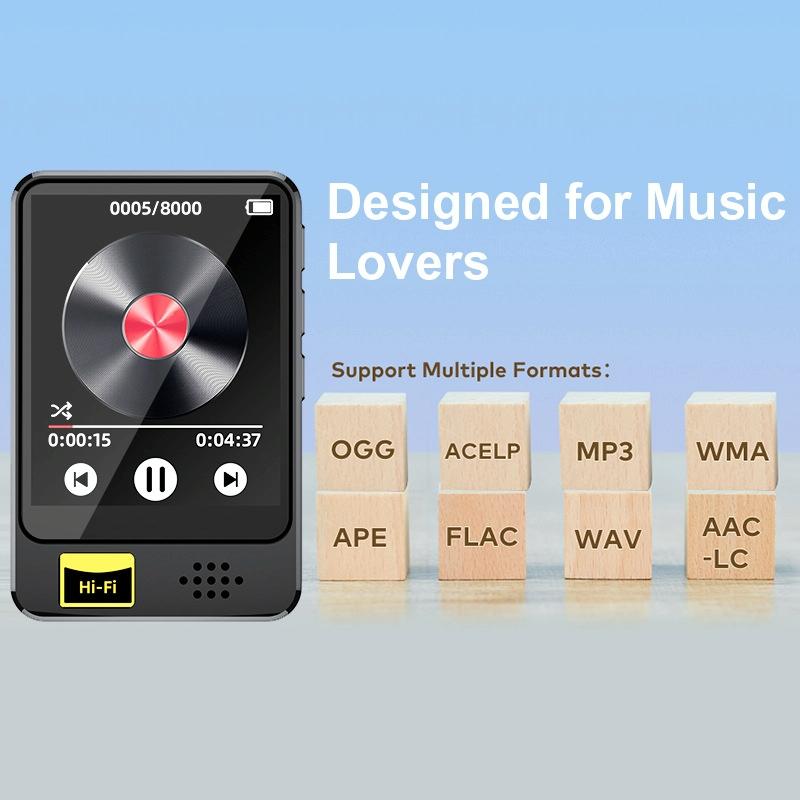 128Gb Bluetooth Mp3 / Mp4 Music Player With Radio & E Book Playback - 16Gb