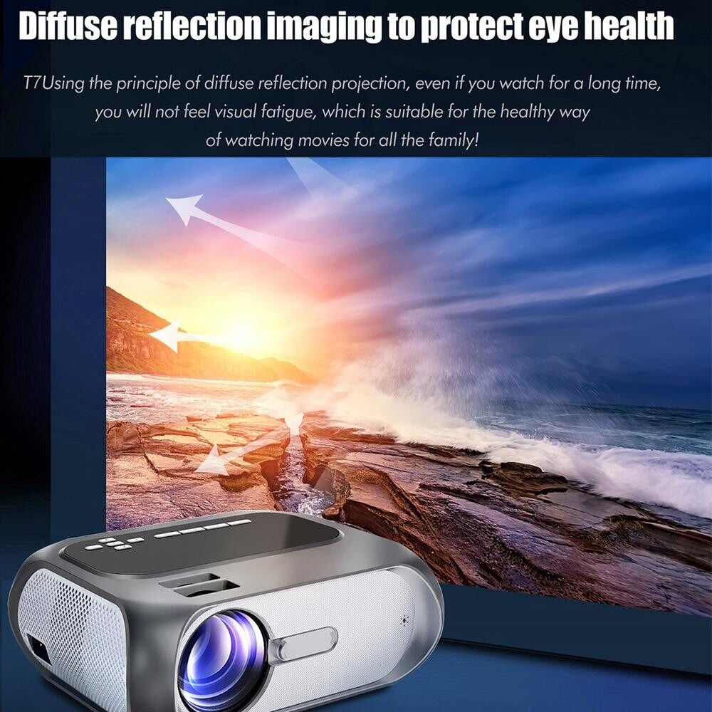 Portable Home Theater Projector - 200 Ansi Lumens - 1080P Hd - Basic Version