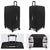 Stretch Luggage Protective Cover - Durable & Dust-proof - Size l - Wine Red
