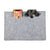 15 Inch Felt Computer Bag - Protective Cover for Notebook - Black