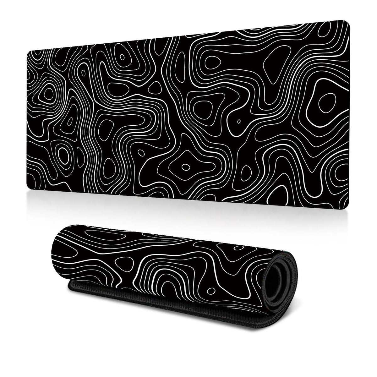 Abstract Gaming Mouse Pad 300 X 600 X 2Mm - Abstract Fluid 25 - 300X800X2Mm