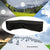 Waterproof Outdoor Corner Sofa Cover - 286x222x82cm - Black