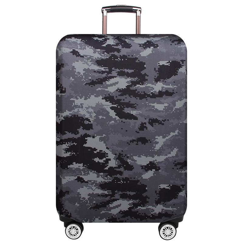 Travel Trolley Suitcase Cover Durable & Dustproof Size L - Camouflage 1