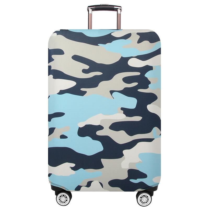 Travel Trolley Suitcase Cover Durable & Dustproof Size L - Camouflage 1