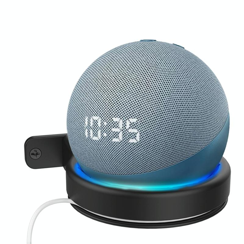 Ahastyle Wall Storage Stand - Compact and Versatile - White - For Apple Homepod Mini