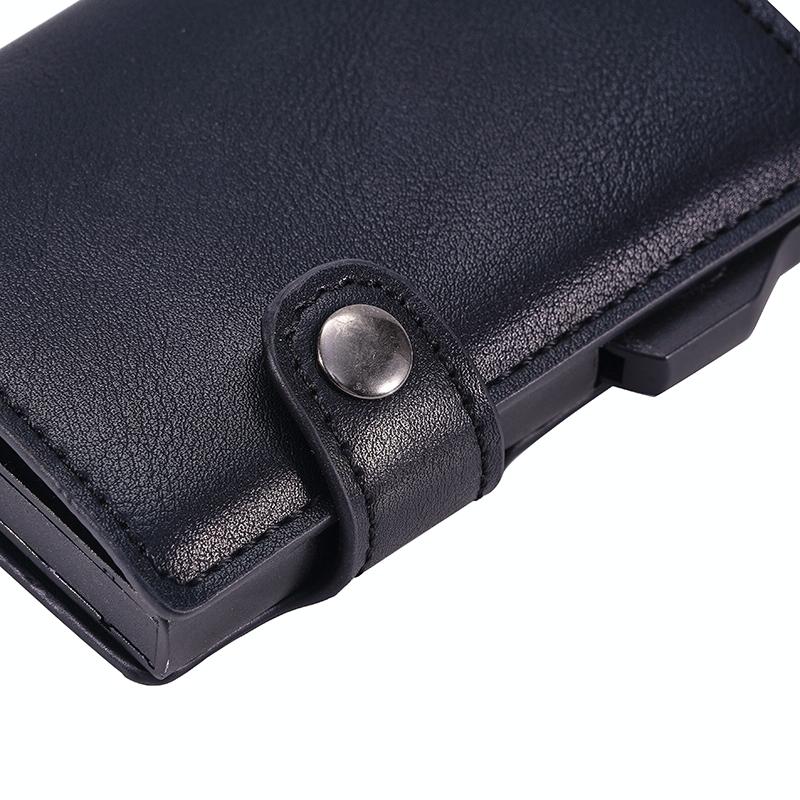 Crazy Horse Pu Card Bag - Anti Magnetic - Fy2405-C
