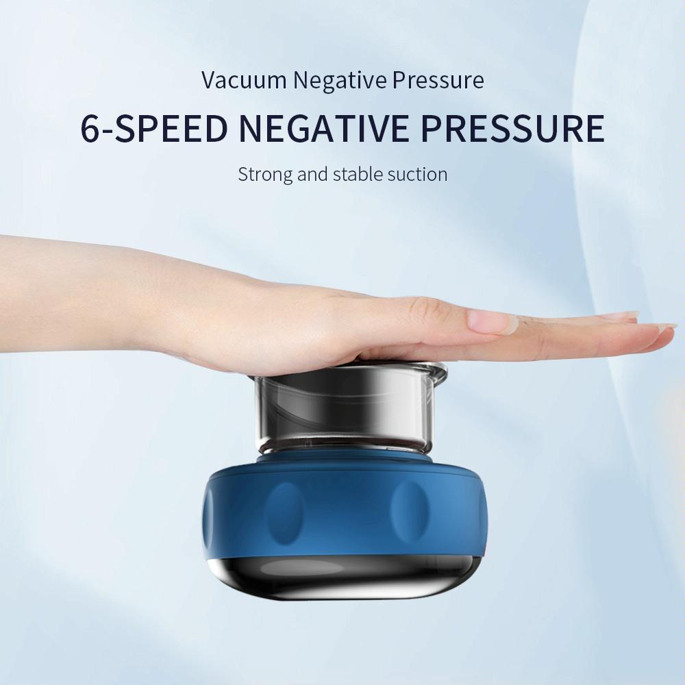 Electric Cupping Massager Compact & Effective - Blue