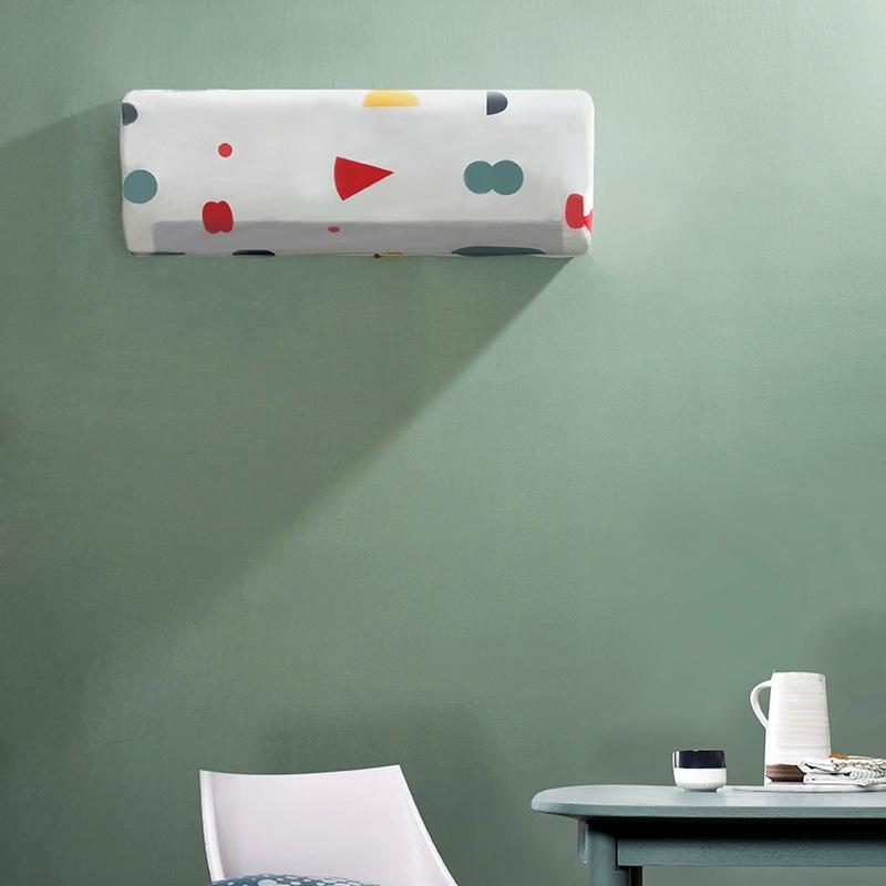 Anti-dust Hanging Air Conditioner Cover - All Inclusive - 95x31x21cm - Flower