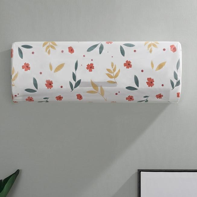 Anti-dust Hanging Air Conditioner Cover - All Inclusive - 95x31x21cm - Flower