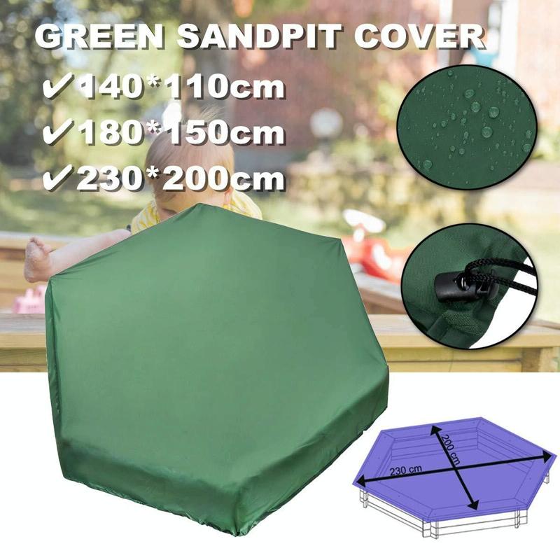 Waterproof Hexagonal Toy Cover - Uv & Dust-proof - 140x110cm - Green