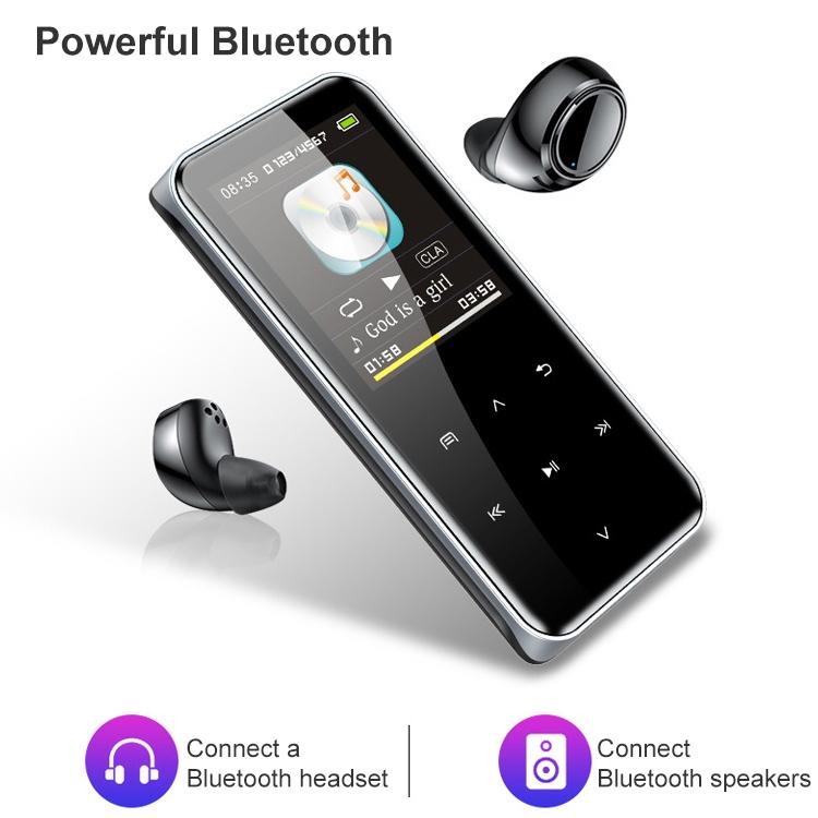 16Gb Touch Screen Bluetooth Mp3 Player With Recorder