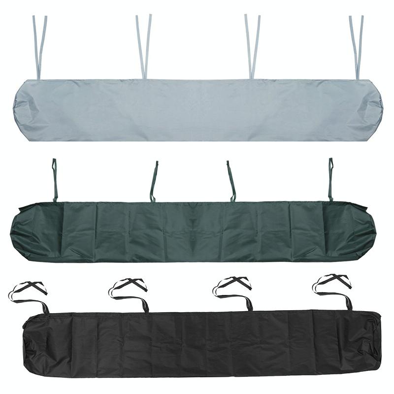 Waterproof Retractable Canopy for Outdoor Patio - 3m Size - Black