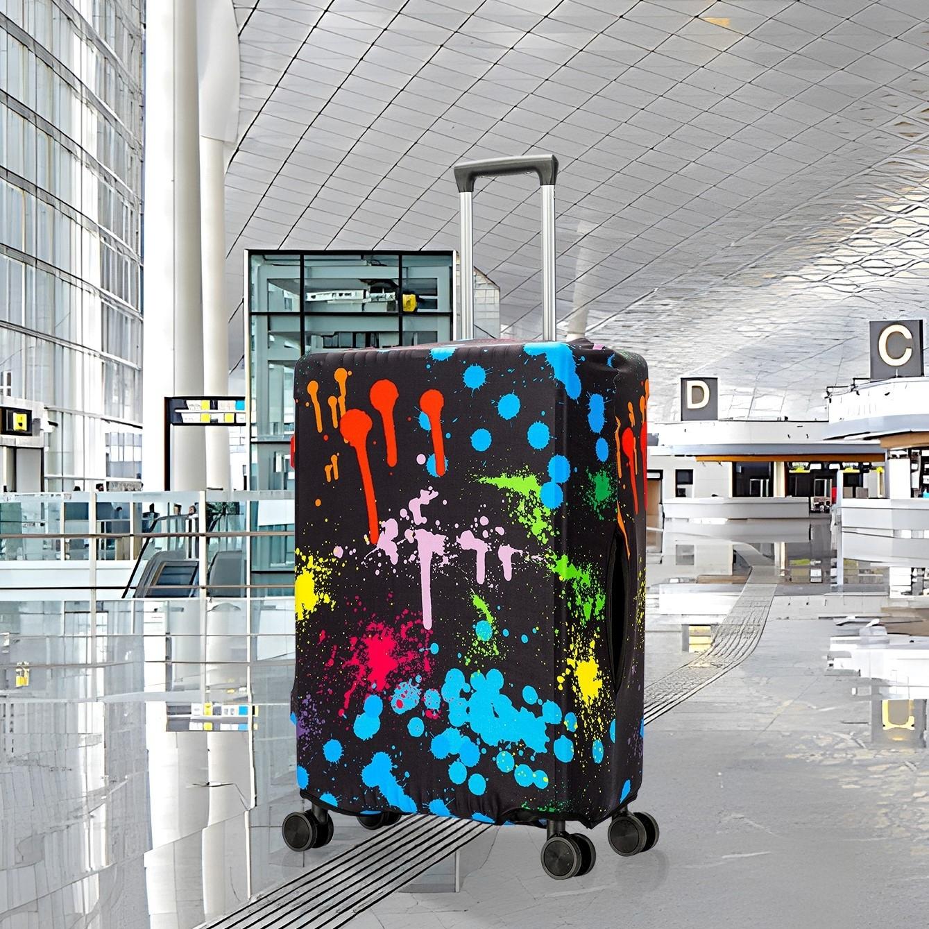 Travel Trolley Case Dustproof Sleeve - Fits 18-20 Inch Luggage - Protects from Dust and Wear - T-001 - For 22-24 Inch L