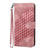 For Samsung Galaxy Z Fold4 5G Embossed Elephant Head Phone Case With Lanyard - Light Purple