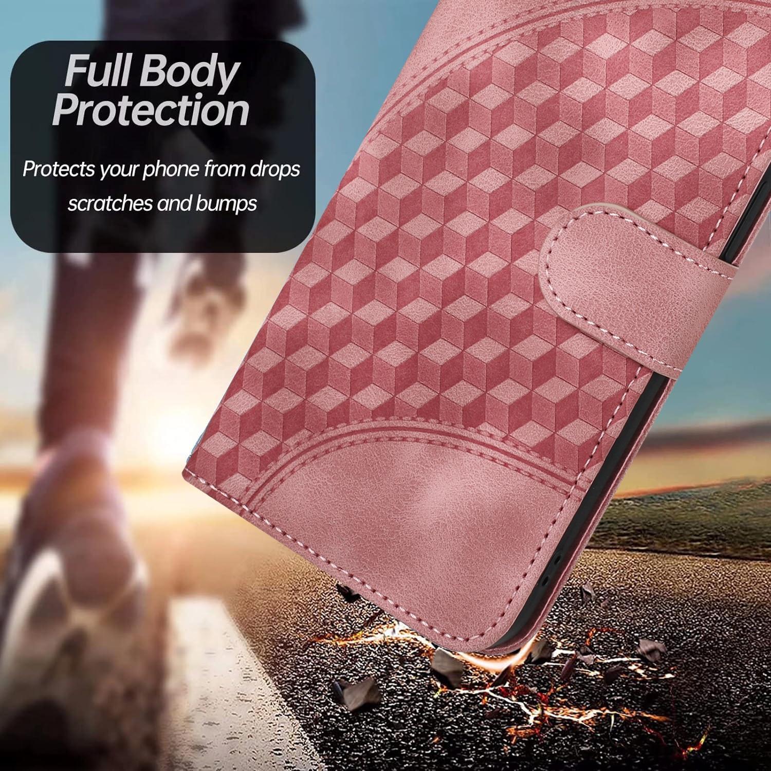 For Samsung Galaxy Z Fold4 5G Embossed Elephant Head Phone Case With Lanyard - Light Purple