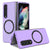 For Samsung Galaxy Z Fold4 5G Secure & Portable Magnetic Folding Case - Pink
