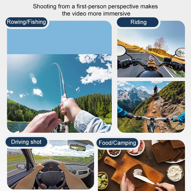 Adjustable Chest Strap with Mount and Screw - 3 In 1