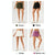 Quick Drying Women Yoga Skirt Pants Breathable & Fake Two Piece Size L - Black - Xl