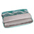 Green Wave 14 Laptop Sleeve in Pu Leather Print