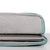 Green Wave 14 Laptop Sleeve in Pu Leather Print