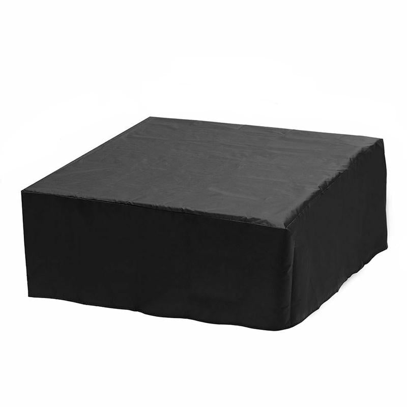 Waterproof Dustproof Protection Cover for Bathtub Pool Table &amp; Chair - 218x218x90cm - Black