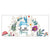300 X 800Mm Non Slip Cartoon Desk Mat Cute Design
