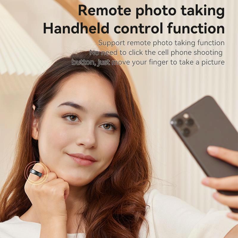 Smart Health Ring Temp Heart Rate Bp Reminder - 68Mm