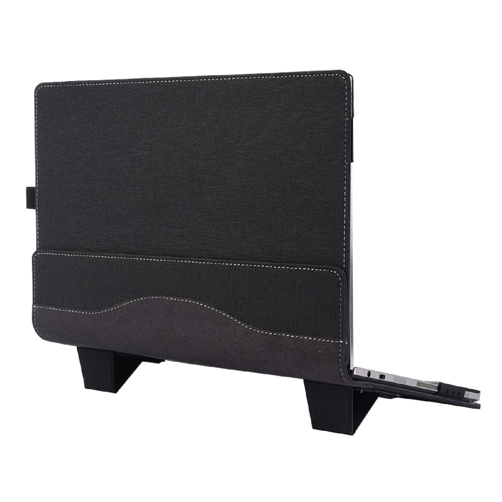 Protective Leather Laptop Case With Stand - 15.6 Inch - Black - For Samsung Galaxy Book 3 360