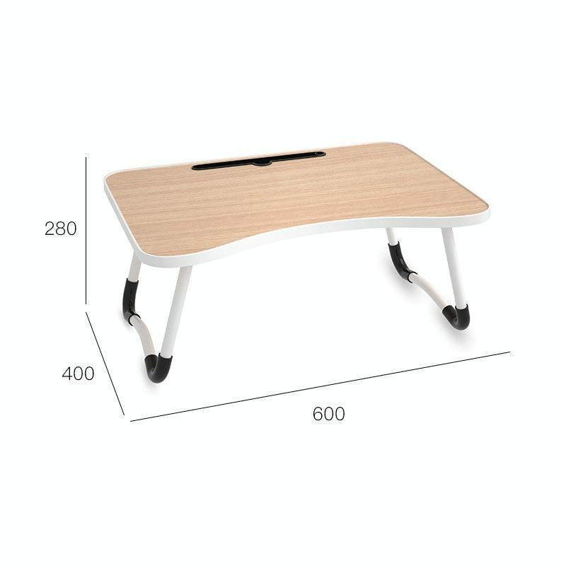 Adjustable Folding Laptop Desk with Non-slip W-shaped Legs - Portable and Compact - Hcb5116A